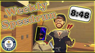 Rec Room Weekly 10/19 Speedrun, 8:48. World Record???