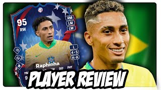 LOHNT ER SICH? 95 RAPHINHA  - PLAYER REVIEW | Ultimate Team 24