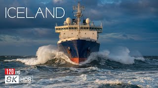 Iceland 8K Nature Relaxing Music - Amazing Nature | HDR Dolby Vision | @8KGREEN