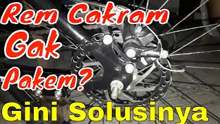 Cara Memperbaiki Rem Cakram Sepeda MTB