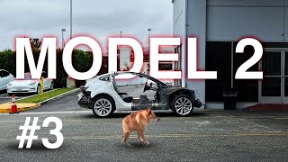 MODEL 2 First look / TESLA MODEL 3 MERCEDES/ Ep 3 : the shortest Tesla