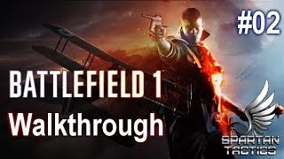 Battlefield 1 Walk through - Through Mud & Blood - Over The Top Part 2