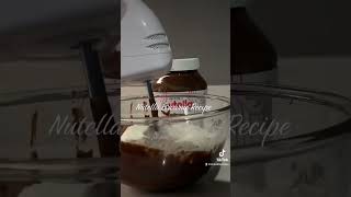 Viral brownie recipe 😍 #recipe #brownie #dessert #nutella #easyrecipe #foodie #food #shortvideo