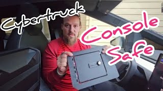 #cybertruck console Safe.  How-to installation, and review.