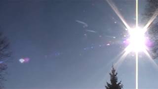 Tuesday January 9 2018 Time Lapse Sky Clouds Connecticut Filmed South Mild Day