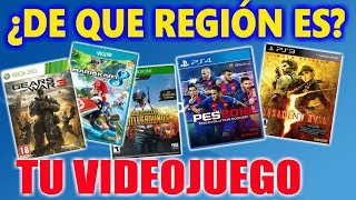 Como saber de que region es tu juego de PS3, Nintendo, XBox PS4