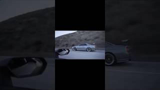 Nissan Skyline R34 vs Lamborghini #shorts