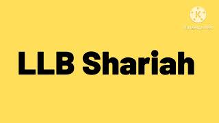 ||LLB 5 years  Vs LLB 3 years Vs Shariah Law|| WHICH IS BETTER | The LAW Central