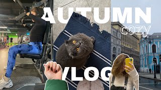 AUTUMN cozy VLOG часть 8 | осенний влог | работа в офисе | мои тренировки