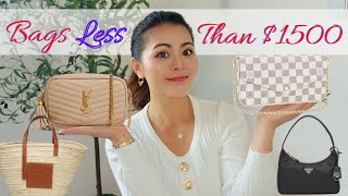 Luxury Handbags Less than $1500 | LV, Prada, Loewe, YSL