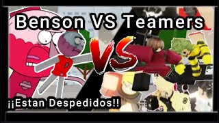 BENSON VS TEAMERS / Venciendo a Teamers Parte 29 - Jujutsu Shenanigans - Roblox.