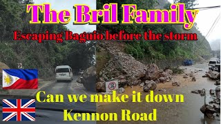 Leaving Baguio Before Typhoon Carina. Escape via Kennon Road #youtube #vlog #family #roadtrip