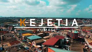 THE NEW KEJETIA MARKET- KUMASI [Aerial / Drone View]