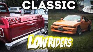 🟥 BEST OF CLASSIC LOWRIDERS! STRANGE CARS ON BOULEVARD CRUISE