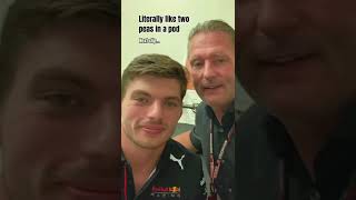 Father and son 🔥🔥🔥🤯🤯🤯 #maxverstappen #verstappen #orangearmy #redbullracing