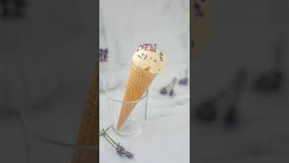 Lavender Vanilla Icecream 🤍💛💜🍦🍦🍦💜💛🤍  |#lavender #vanilla #icecream #vanillacream #flowers|  The DRVL