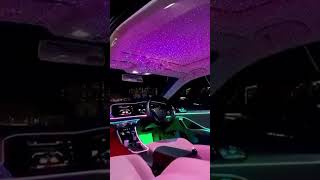 car usb star light #car light #usb light #car interior usb light