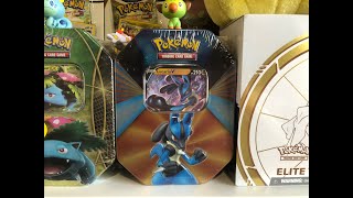 Lucario V Tin Opening