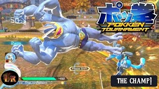 THE CHAMP! Pokkén Tournament - Machamp Online