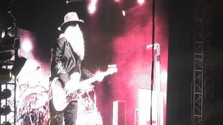 ZZTop Nashville 06.20.12 - Give Me All Your Lovin Riffing Around