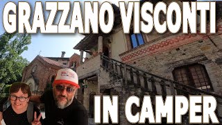 AREA SOSTA CAMPER AL BORGO MEDIEVALE DI GRAZZANO VISCONTI #camper #grazzanovisconti #camperlife