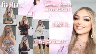 PRETTY LITTLE THING TRY ON HAUL | PLT AUTUMN/WINTER MUST HAVES!! Affordable Stylish Outfits | KASHA