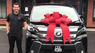 DONE DELIVERY!!! TOYOTA VELLFIRE