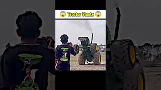 Tractor stunt 🤯 Nishu Deswal Shorts Video | tractor stuck 🚜 #tractor #shorts #youtubeshorts