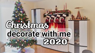 DECORATE WITH ME FOR CHRISTMAS 2020 || HOLIDAY APARTMENT DECOR