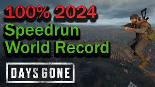 Days Gone - 100% Speedrun World Record(2024) in 15h46m36s(Game Time) - Part 1/2 #daysgone #speedrun