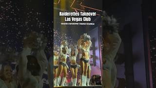 Raiderettes Takeover Las Vegas Club! #viral #asmr #dance #lasvegas #new #trending #shorts #football