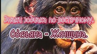 Знаки зодиака по восточному. Обезьяна - Женщина.