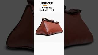 🎁 New Gym Bags 🎒 Buy Now Amazon Only 149 Leather Bags  Comment Now Link 🔗 #mensfashion #Gym💪#Bags