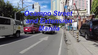 Ocampo Street and Extension, Manila / 02 Adriatico Street to Taft Avenue