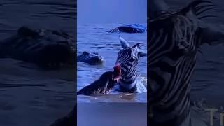 ALLIGATOR BITES A ZEBRA FACE OFF 😲😲😲