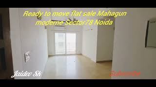 ready to move Mahagun modern urgent sale 3bhk 2bathroom sqft 1435 price 1.65 cr