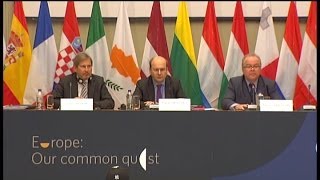 Informal Meeting of Ministers for Cohesion Policy - Press conference - 25/04/2014