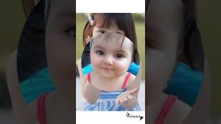 Cute baby girl pictures / baby girl dpz / cute beautiful baby images  #baby #reels #babygirl #muslim