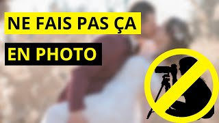 6 erreurs à éviter en tant que débutant en photographie