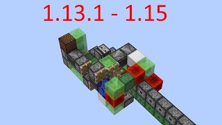 More Bedrock Breaking Setups + Flying Machine | Minecraft 1.13.1 - 1.15