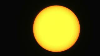 Sunspots and Sun with Nikon P1000, speed divided by 5 ! April 13, 2024.Part 2.