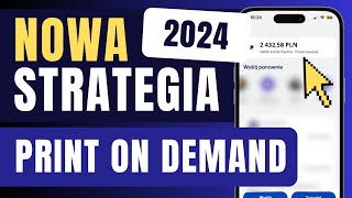 NOWA STRATEGIA NA ZARABIANIE W INTERNECIE 🤑 Print On Demand (Druk na żądanie)