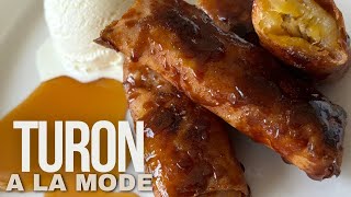 Turon A La Mode | Banana Spring Roll