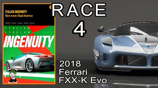 FM 35 Italian Ingenuity Race 4 2018 Ferrari FXX-K EVO HockenheimRing Full Circuit