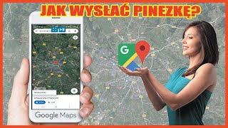 Jak wysłać pinezkę za pomocą google maps z telefonu? Wysyłanie przez SMS.