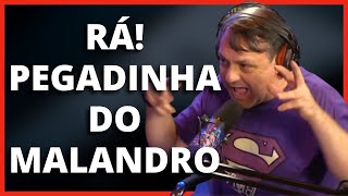 PEGADINHA NO SERGIO MALLANDRO | Cortes Podcast HD