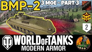 BMP-2 II Road to 3 MOE! II PART 3 of 3 II 4 Gameplays II WoT Console II Allegiance Season