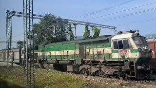 16345 Mumbai LTT Thiruvananthapuram Netravati Express at Roha Station #CentralRailway