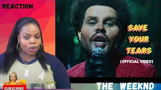 The Weeknd- Save Your Tears (Official Music Video) Reaction