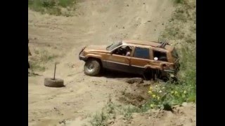 Jeep ZJ rear drive axle and wheel comes off, fail!